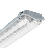thumb-LED Armatuur Waterdicht Slim Kit met twee 600mm LED-buis met enkelzijdige aansluiting 18W-2
