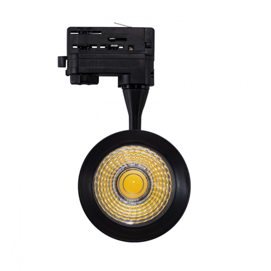 LED Railspot Vulcan Zwart voor Driefase Rail 30W-5