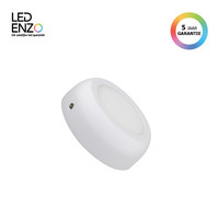 thumb-LED Opbouw paneel rond wit design 6W-1