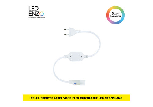 Gelijkrichterkabel flexibele circulaire LED neonslang 