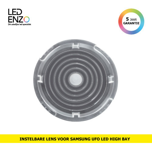 Instelbare lens voor een SAMSUNG UFO LED High Bay (60°/90°/115°) 