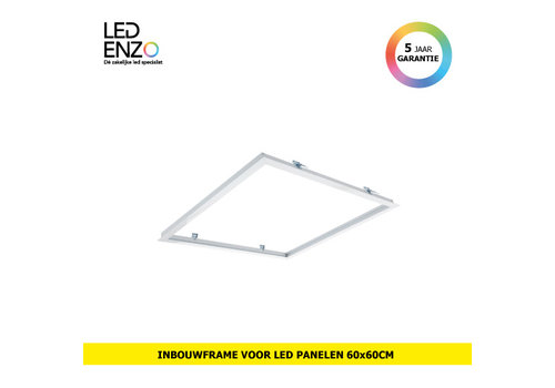 Inbouwframe voor LED paneel 60x60cm 