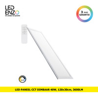 thumb-LED Paneel CCT Dimbaar 120x30cm 40W 3600lm UGR19-1