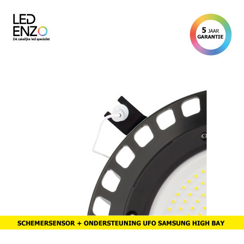 LED High bay Schemersensor + ondersteuning 