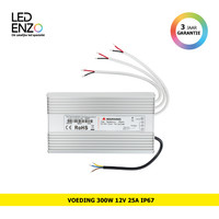 thumb-Voeding Waterdicht 12V DC 300W 25W IP67-1