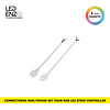 LEDENZO Mannelijke/vrouwelijke connectoren (1 paar) voor een RGB LED strip controller
