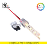 thumb-LED Strip Connector met stroomdraad verbinden zonder solderen IP20-2
