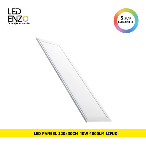 LED Paneel 120x30cm 40W 4000lm UGR19 