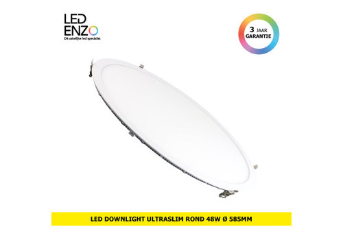 LED Downlight UltraSlim rond wit 48W 