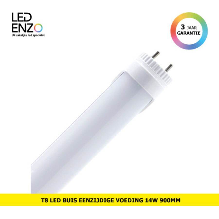 LED Buis T8 90cm met eenzijdige voeding 14W 110lm/W-1