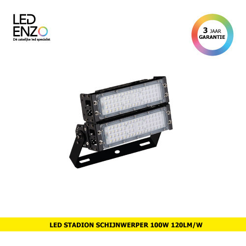 LED Stadion Schijnwerper 120lm/W 100W IP65 