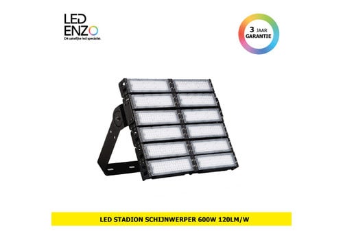 LED Stadion Schijnwerper 120lm/W 600W IP65 