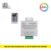 thumb-LED Strip schakelaar + RF-afstandsbediening met dimmer en 28 knoppen 12-24v rgb-1