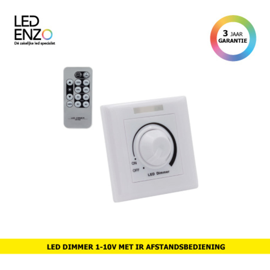 LED Dimmer 1-10V met IR afstandsbediening-1