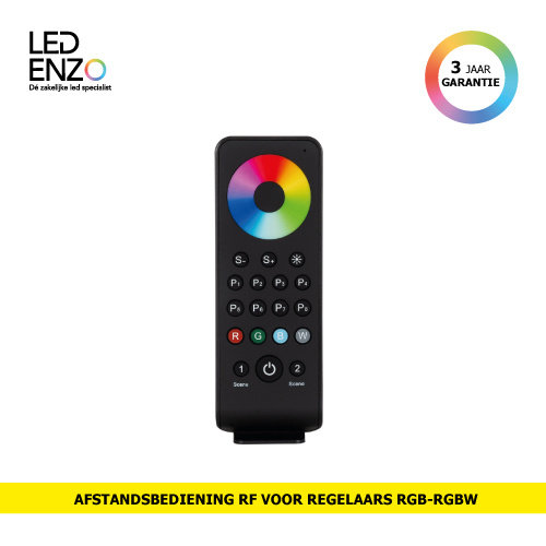 Afstandsbediening RF voor Regelaars RGB/RGBW 