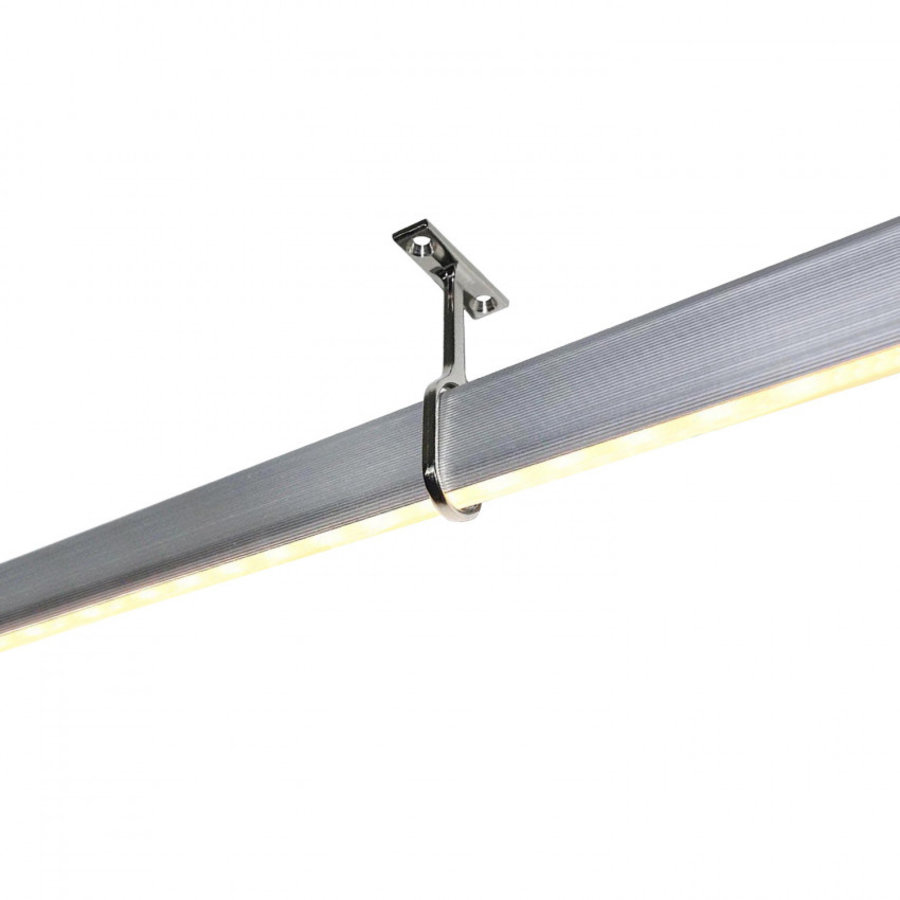 Aluminium Profiel Kleding Hangstang 1m voor LED Strips-4