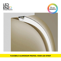 thumb-Flexibele Aluminium Profiel 1m voor LED Strips-1
