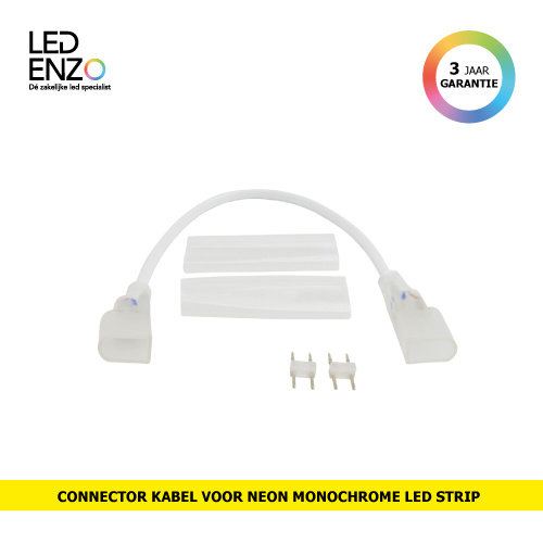 Connector kabel voor Neon monochrome LED strips 