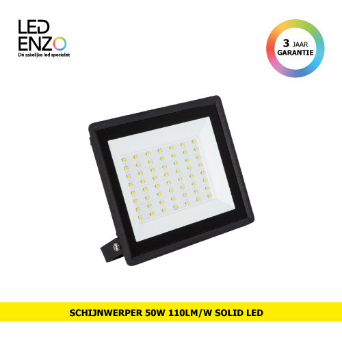 LED Schijnwerper Solid 50W 110lm/W IP65 