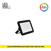 LEDENZO LED Schijnwerper Slim glas Zwart 10W 120lm/W IP65