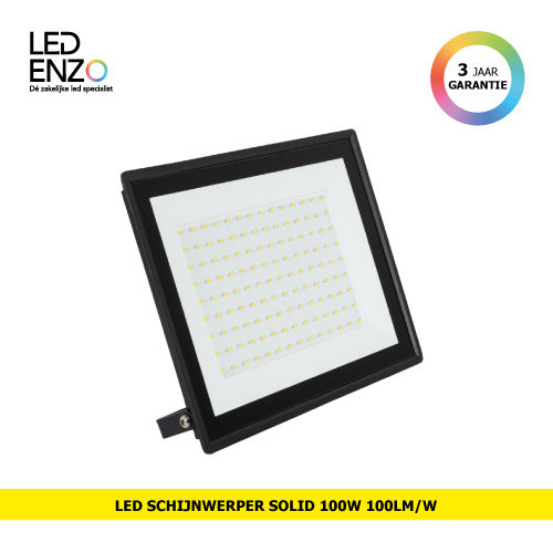 LED Schijnwerper Solid 100W 110lm/W IP65 