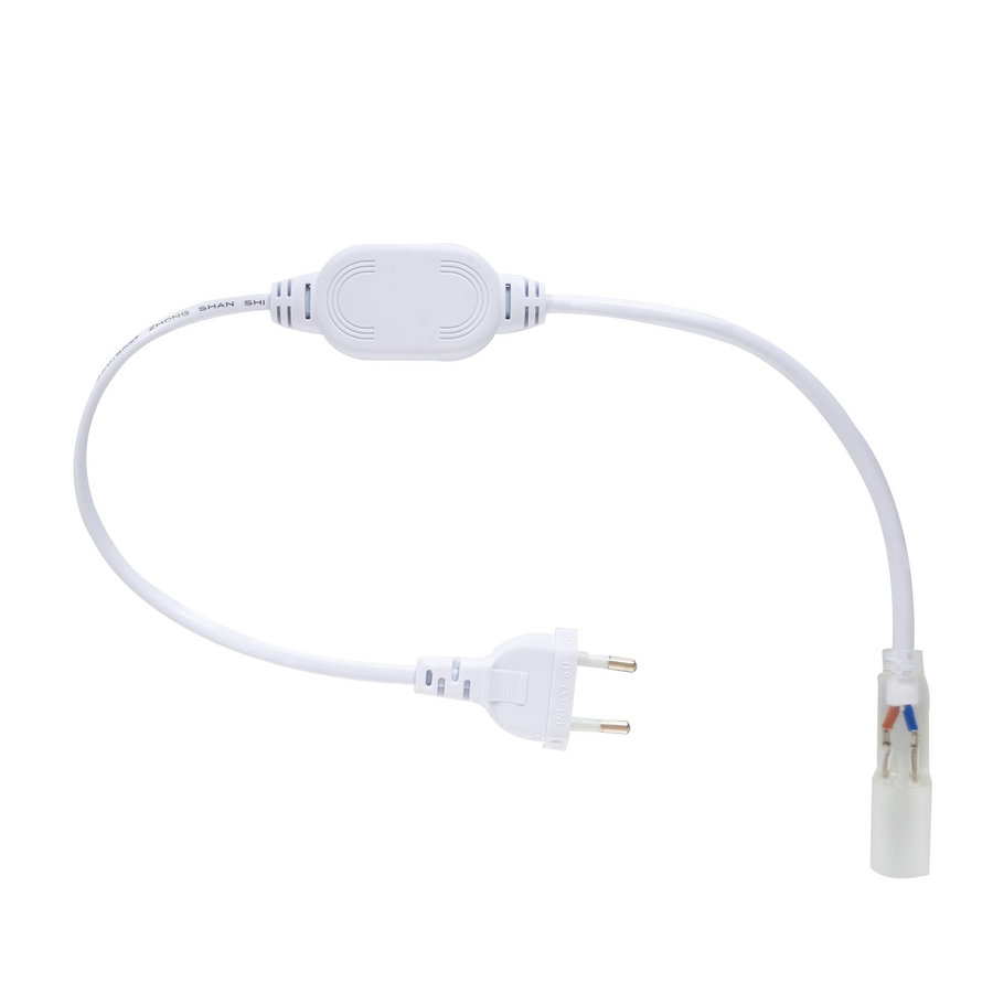 Gelijkrichterkabel LED Slang 220V AC IP65 op maat 100cm-2