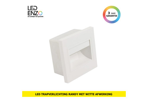 Trapverlichting Randy LED Wit, 1,5W 