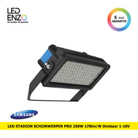 thumb-LED Stadion Schijnwerper PRO 250W 170lm/W SAMSUNG INVENTRONICS Dimbaar 1-10 V-1