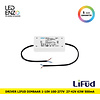 LED Driver Dimbaar 1-10V 220-240V Uitgang 27-42V 250-500mA 21W Lifud