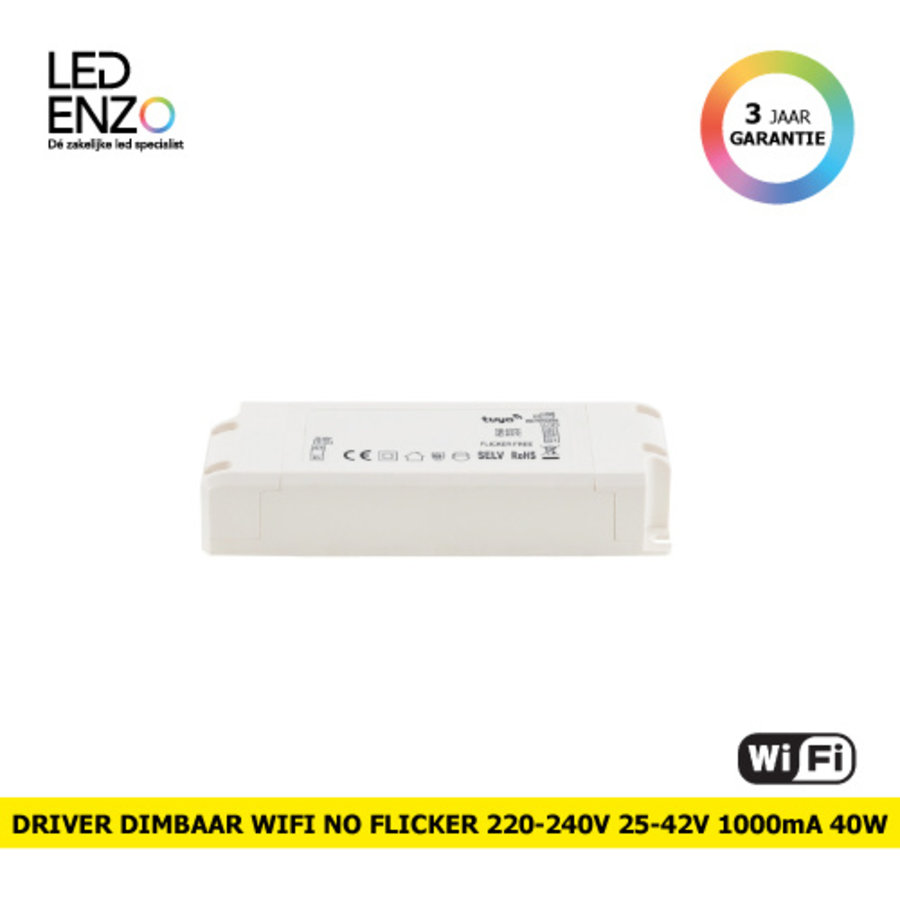 LED Driver Dimbaar WiFi 220-240V Uitgang 25-42V 1000mA 40W-1