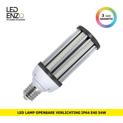 LED Lamp Openbare verlichting IP64 E40 54W 