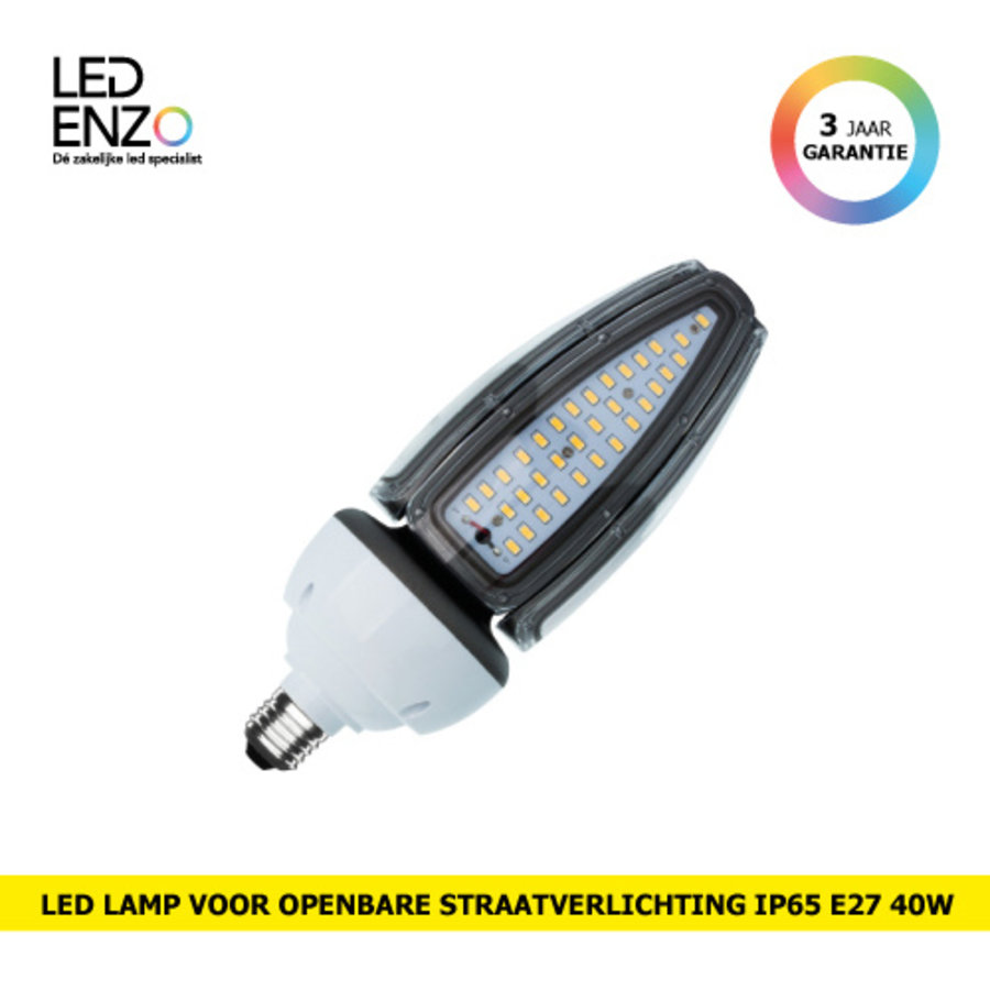 Spanje Vermeend stikstof LED lamp voor openbare verlichting IP65 E27 40W - Led Enzo