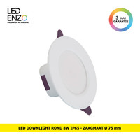 thumb-LED Downlight Rond waterdicht IP65 Zaag maat Ø 75 mm8W-1