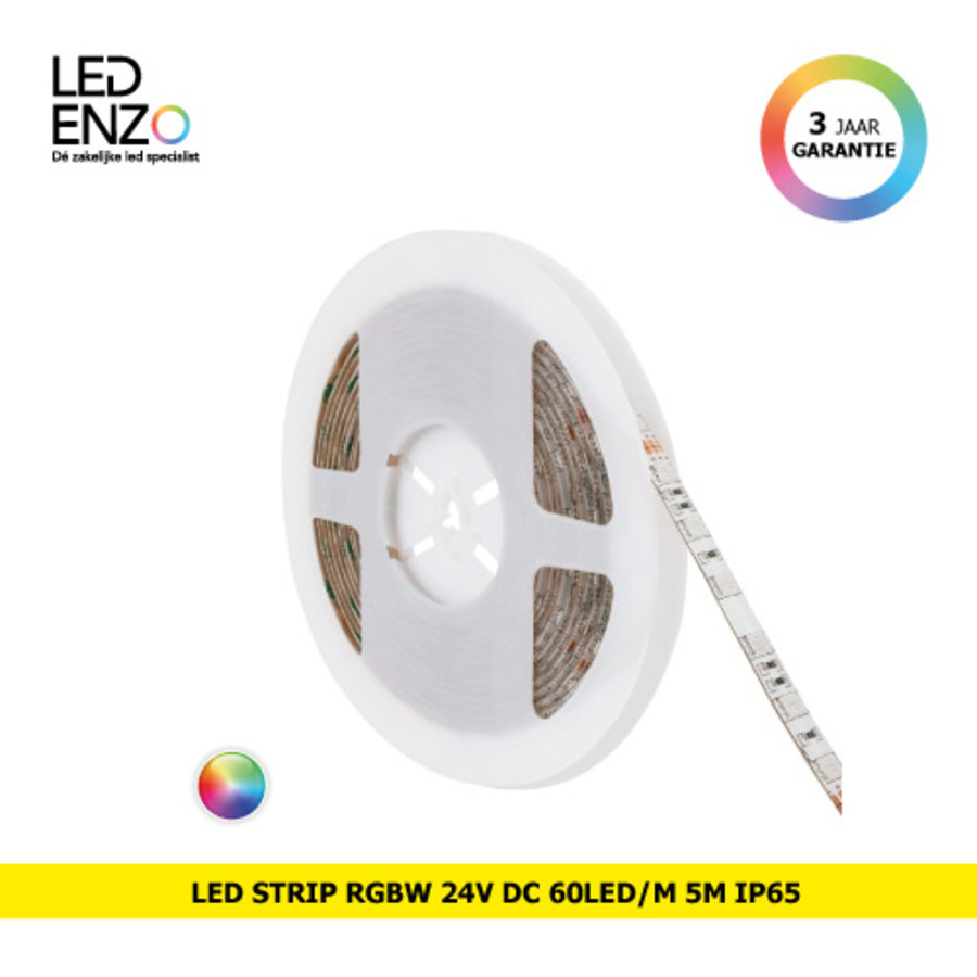LED strip RGBW 24V DC 60LED/m 5m IP65-2