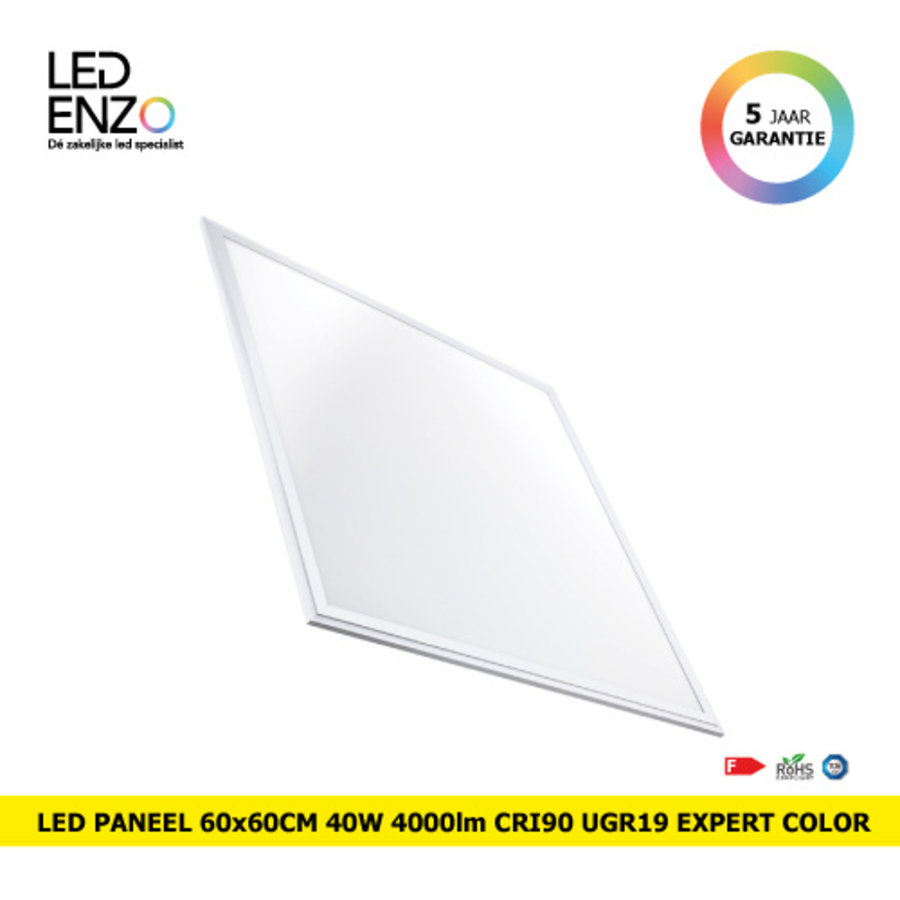 LED Paneel 60x60cm 40W 4000lm CRI90 Expert Color LIFUD-1
