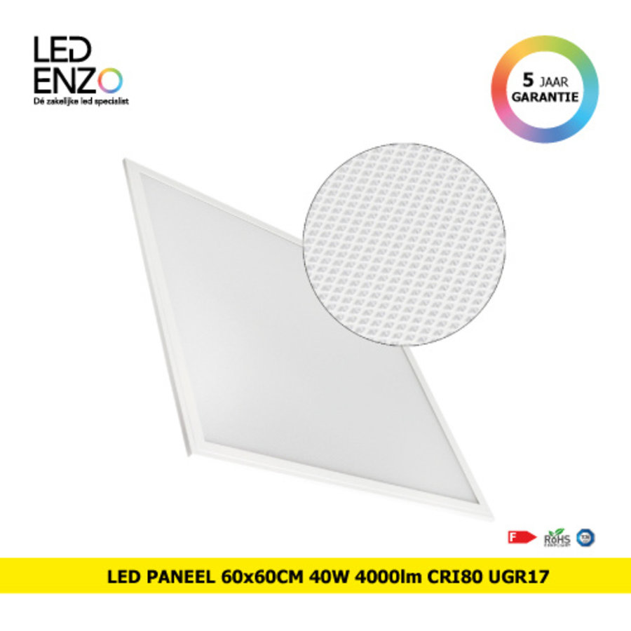 LED Paneel 60x60cm 40W 4000lm UGR17-1
