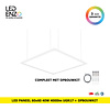 LEDENZO LED Paneel 60x60cm 4000lm LIFUD + Ophangkit 40W
