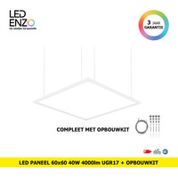 thumb-LED Paneel 60x60cm 4000lm LIFUD + Ophangkit 40W-1