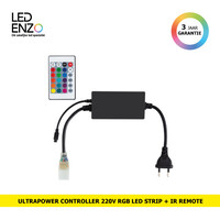 thumb-IR Afstandsbediening - UltraPower Controller voor 220V RGB  LED Strip + met 24 knoppen-1