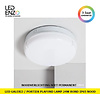 LED Plafondlamp LED 24W Rond Outdoor Ø285 mm IP65 met niet Permanent Noodverlichting Hublot Wit