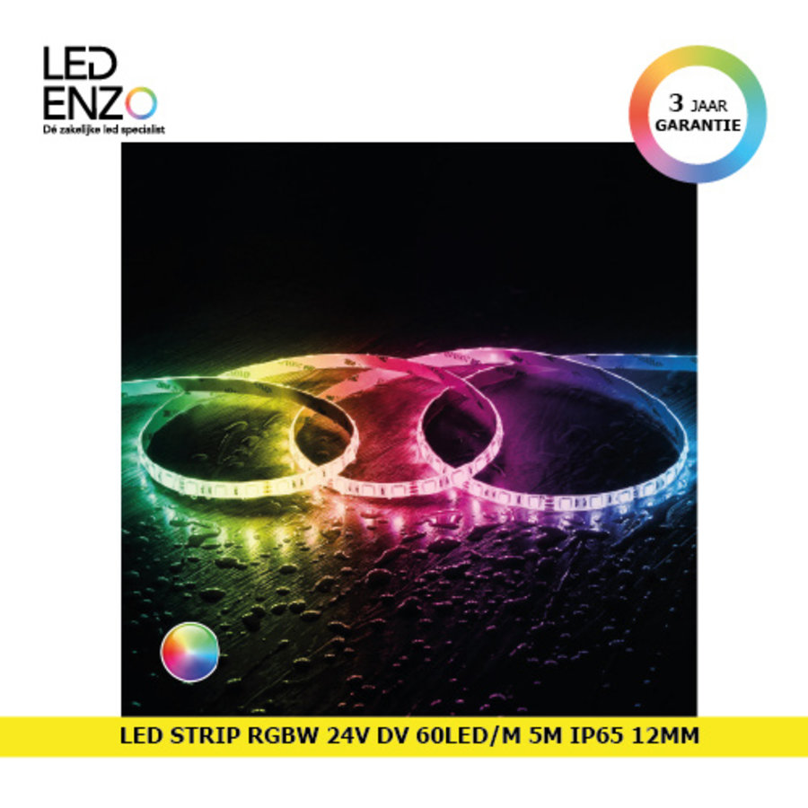 LED strip RGBW 24V DC 60LED/m 5m IP65-1