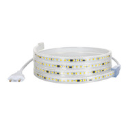 thumb-LED Strip Zelfregulerend Dimbaar 220V AC 120 LED/m Koel wit IP65 in te korten om de 10 cm Breedte 14mm - Copy-2