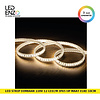 LED Strip Zelfregulerend Dimbaar 220V AC 120 LED/m Helder wit IP65 in te korten om de 10 cm Breedte 14mm