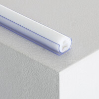 thumb-PVC profiel voor flexibele circulaire LED neonslang monocolor 1 Meter-2