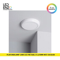 thumb-LED Opbouw paneel rond wit design 18W-1