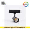 LEDENZO Rail Spot LED Driefase Carlo 20W Zwart