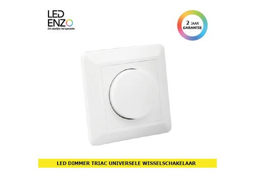 Universele LED Triac Dimbare wisselschakelaar 