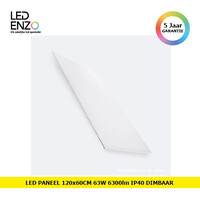 thumb-LED Paneel 120x60CM 63W 6300LM IP40 Dimbaar-1