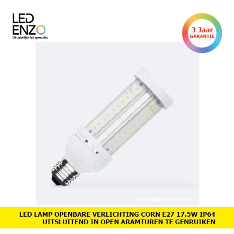 LED Lamp Openbare Verlichting Corn E27 17.5W IP64-1