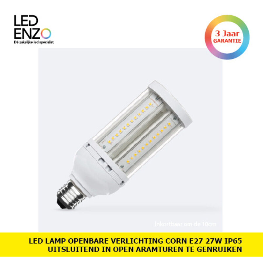 LED Lamp Openbare Verlichting Corn E27 27W IP65-1